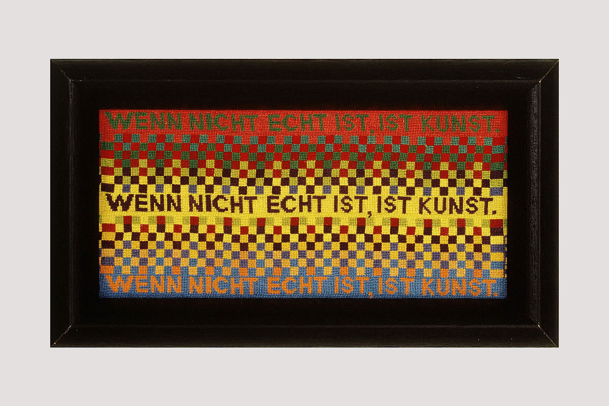 Read more about the article Wenn nicht echt ist, ist Kunst