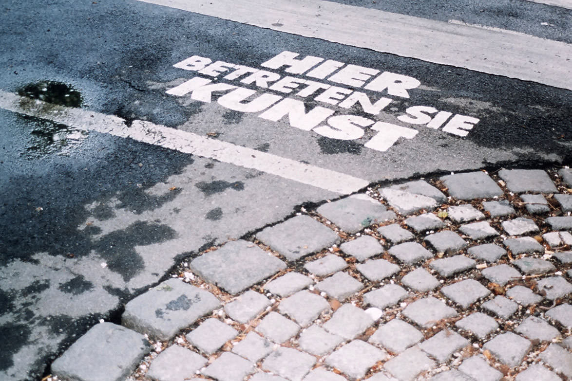 Read more about the article Hier betreten Sie Kunst!